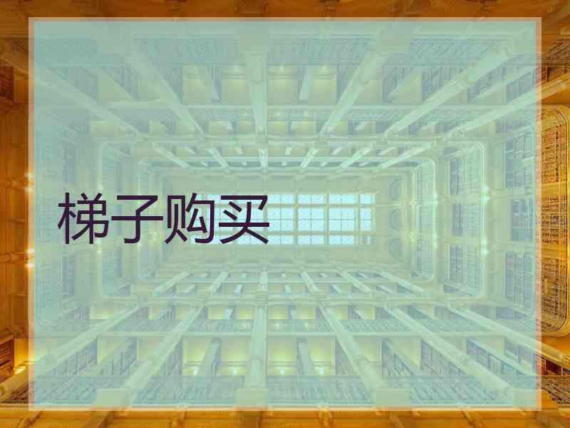 梯子购买