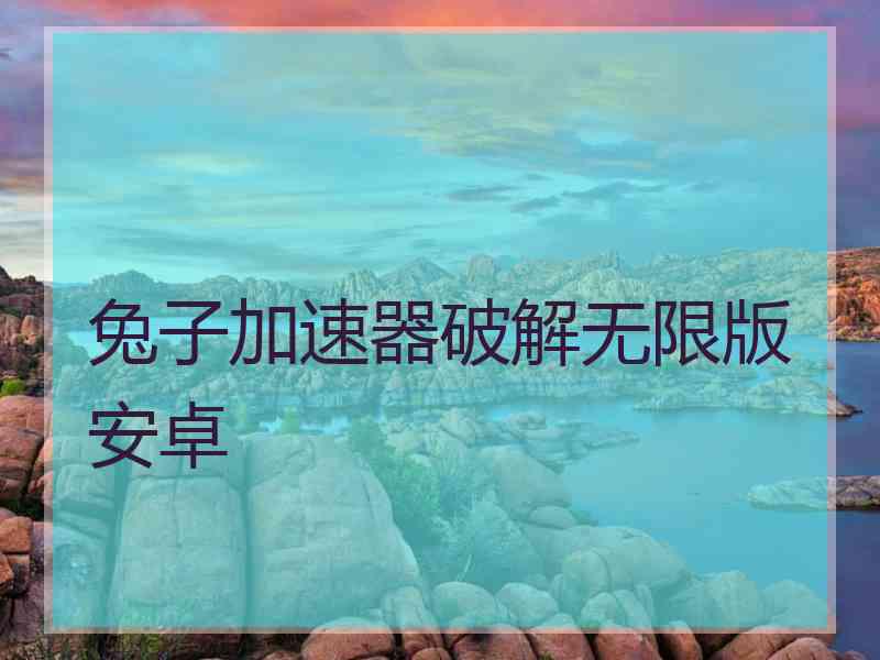 兔子加速器破解无限版安卓